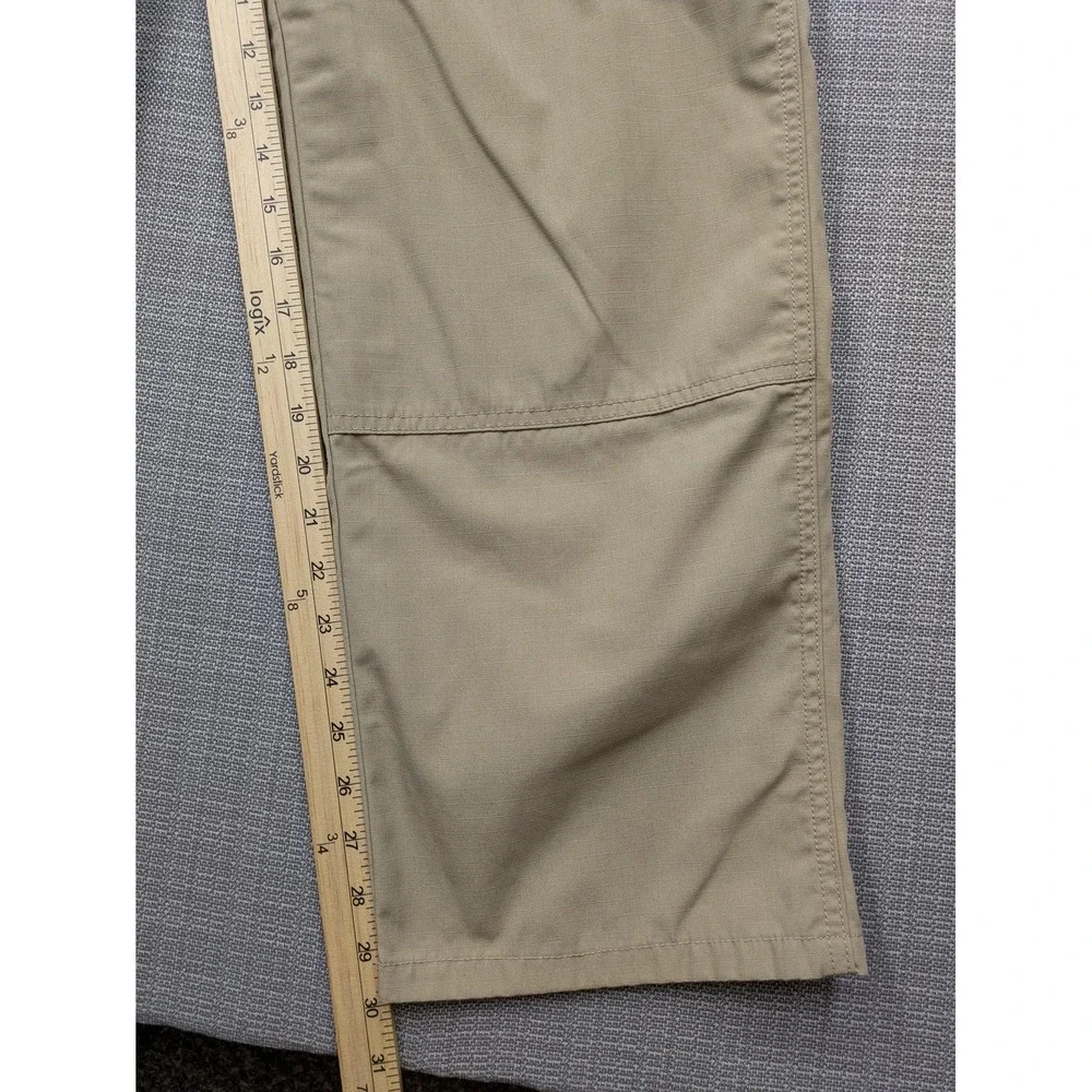 5.11 Tactical Cargo Pants Mens 30x30 Beige Ripstop Workwear Outdoor Utility